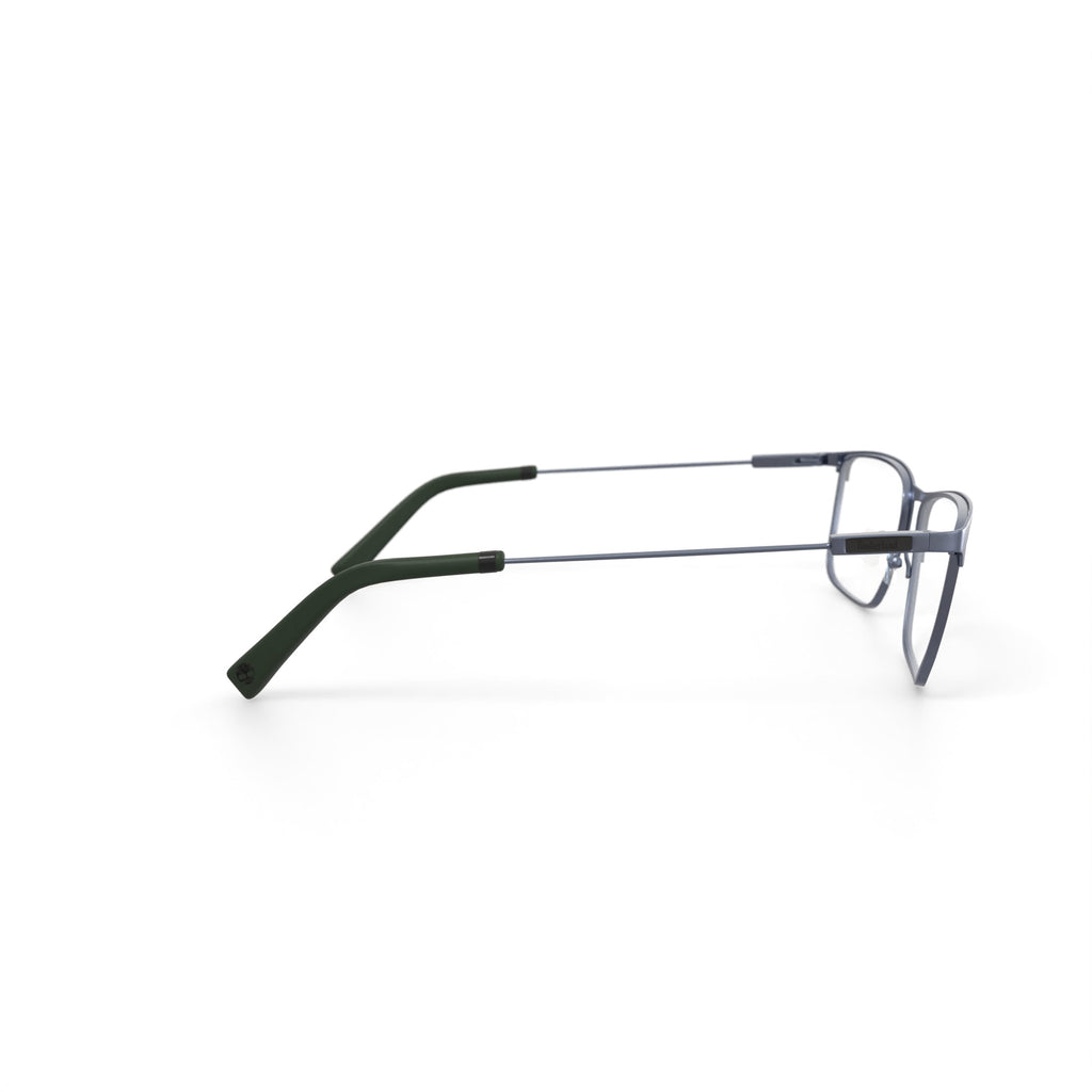 Timberland Men's TB1812-1 Square Prescription Eyeglasses with Case, Gunmetal