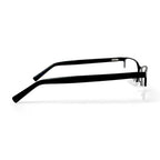 Timberland Men's TB1805-1 Rectangular Prescription Eyeglasses with Case, Black