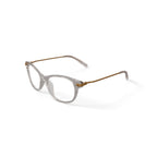 Women's WOP69 Cat Eye Prescription Eyeglasses with Case, Crystal