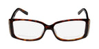 NEW TRUSSARDI 12704 WOMENS/LADIES DESIGNER FULL-RIM HAVANA / GOLD ADULT SIZE CLASSY MUST HAVE FRAME DEMO LENSES 54-14-135 EYEGLASSES/GLASSES
