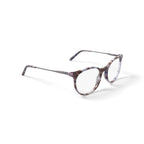 Flower Women's FLR6048 Prescription Eyeglasses with Case, Pink/Brown