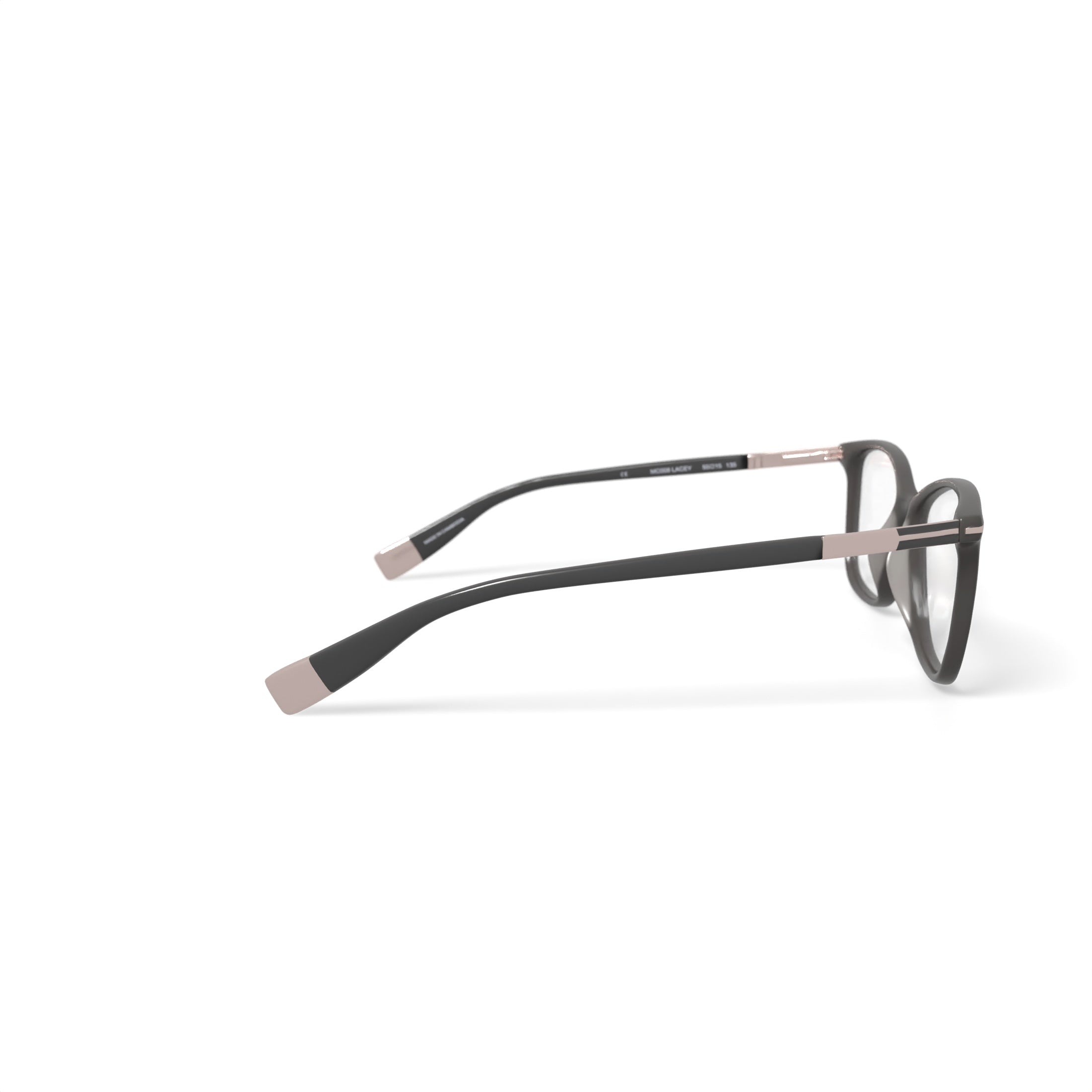 Women's MC008 Lacey Square Prescription Eyeglasses with Case, Green