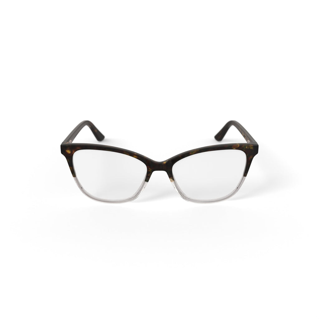 Women's HCV04 Galaxy Prescrption Eyeglasses with Case, Tortoise Gradient