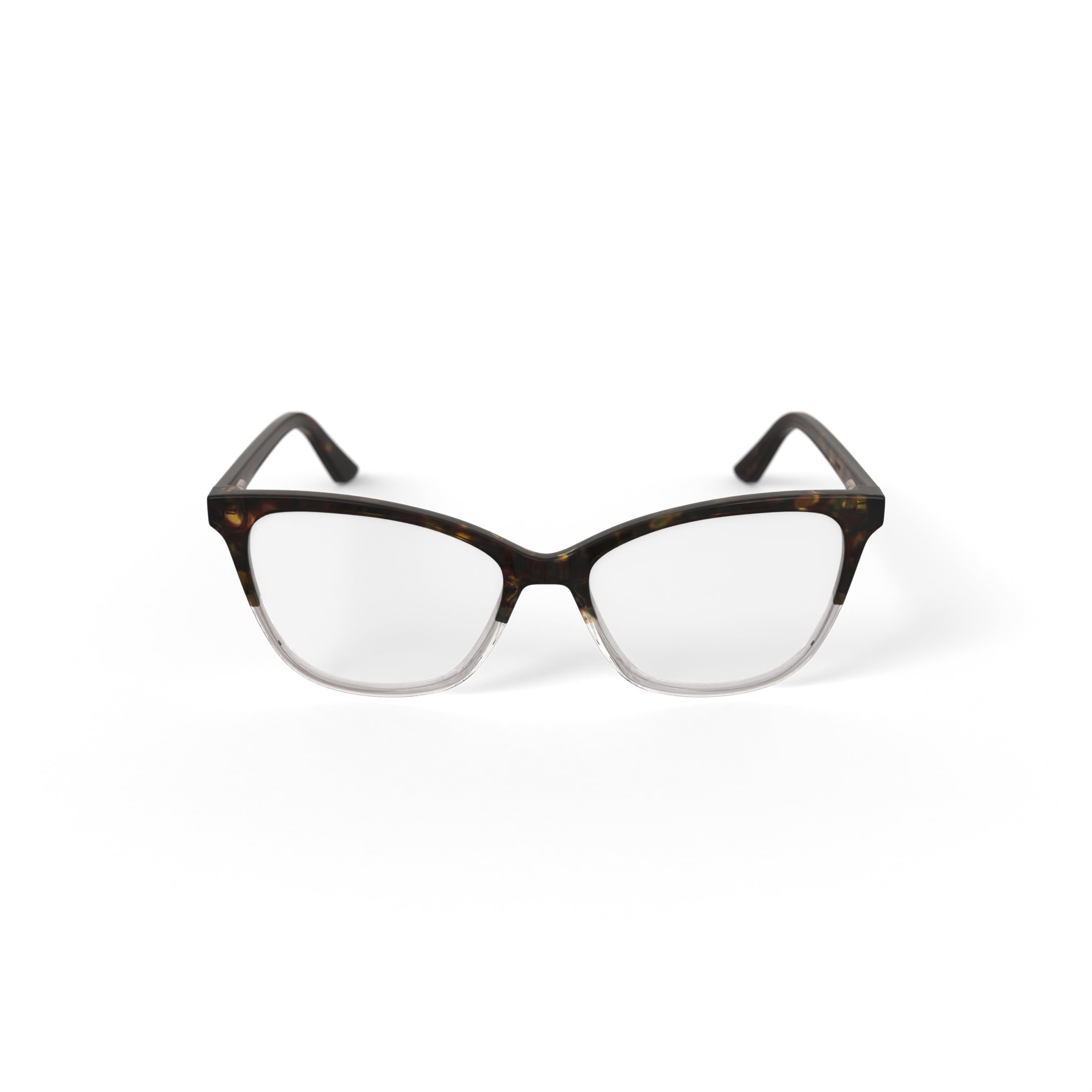 Women's HCV04 Galaxy Prescrption Eyeglasses with Case, Tortoise Gradient