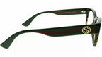 Gucci GG 0278 O 012 Havana/Multicolor Rectangular Eyeglasses