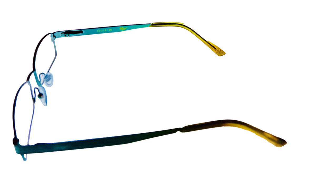 Apple Bottoms Womens Ophthalmic Eyeglass l 708 3 Dark Olive. 52mm