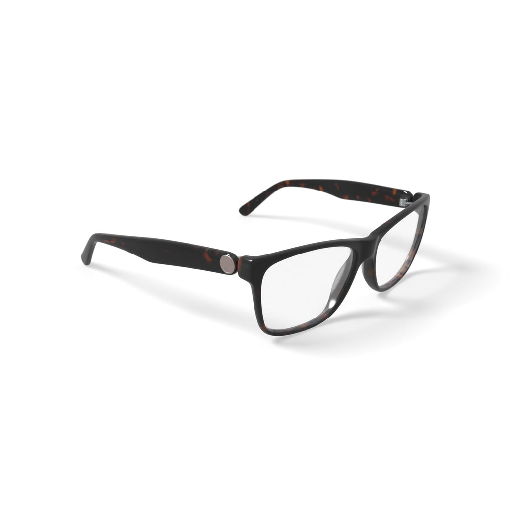 Baby Phat Women's BV244 Square Prescription Eyeglasses with Case, Tortoise