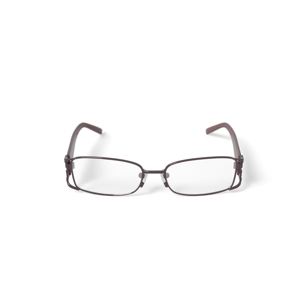 Women's WLO317 Rectangular Rectangular Prescription Eyeglasses with Case, Pink