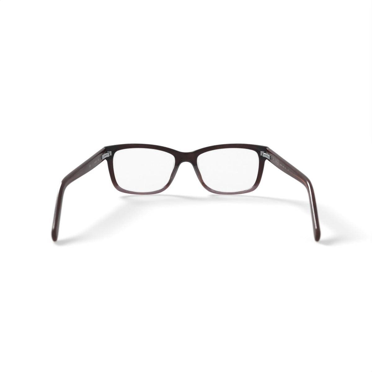 Flower Women's Square Eyeglasses, FLR6005, Lauren, Brown, 52-16-135, with Case
