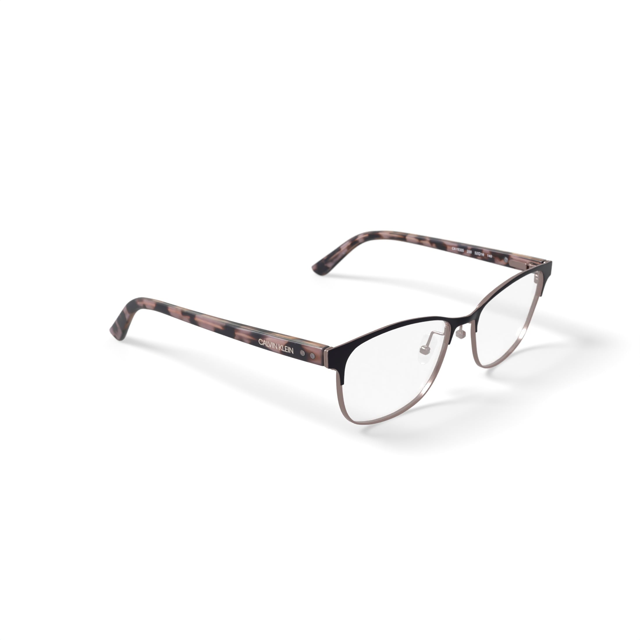 Women's CK19305G Prescription Eyeglasses with Case, Brown