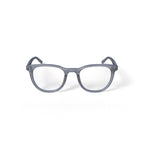 Women's Linden Round Prescription Eyeglasses with Case, Crystal