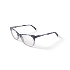 Women's Taylor Square Prescription Eyeglasses with Case, Pink Tortoise Gradient