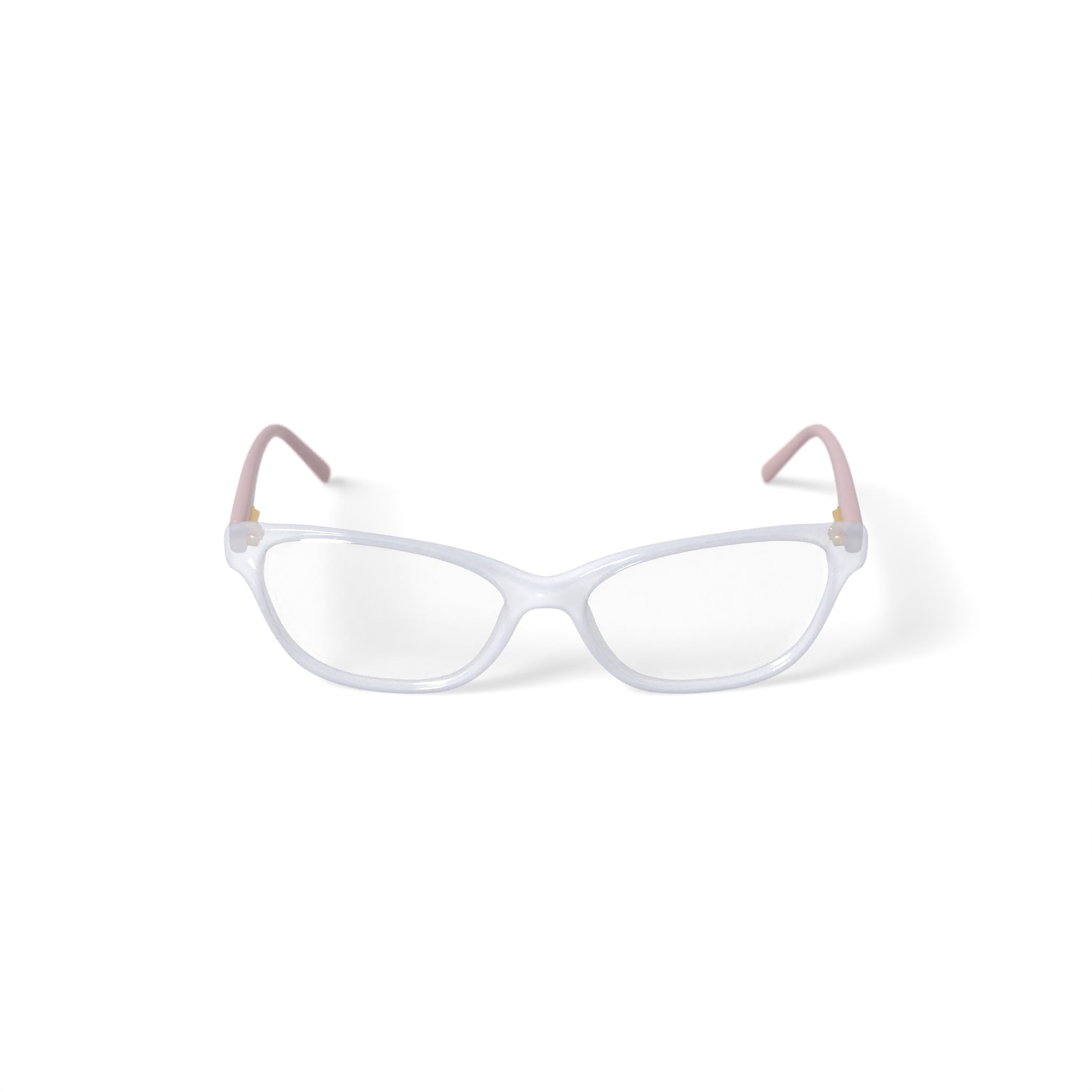 Women's DK5011 Prescription Eyeglasses with Case, Nude