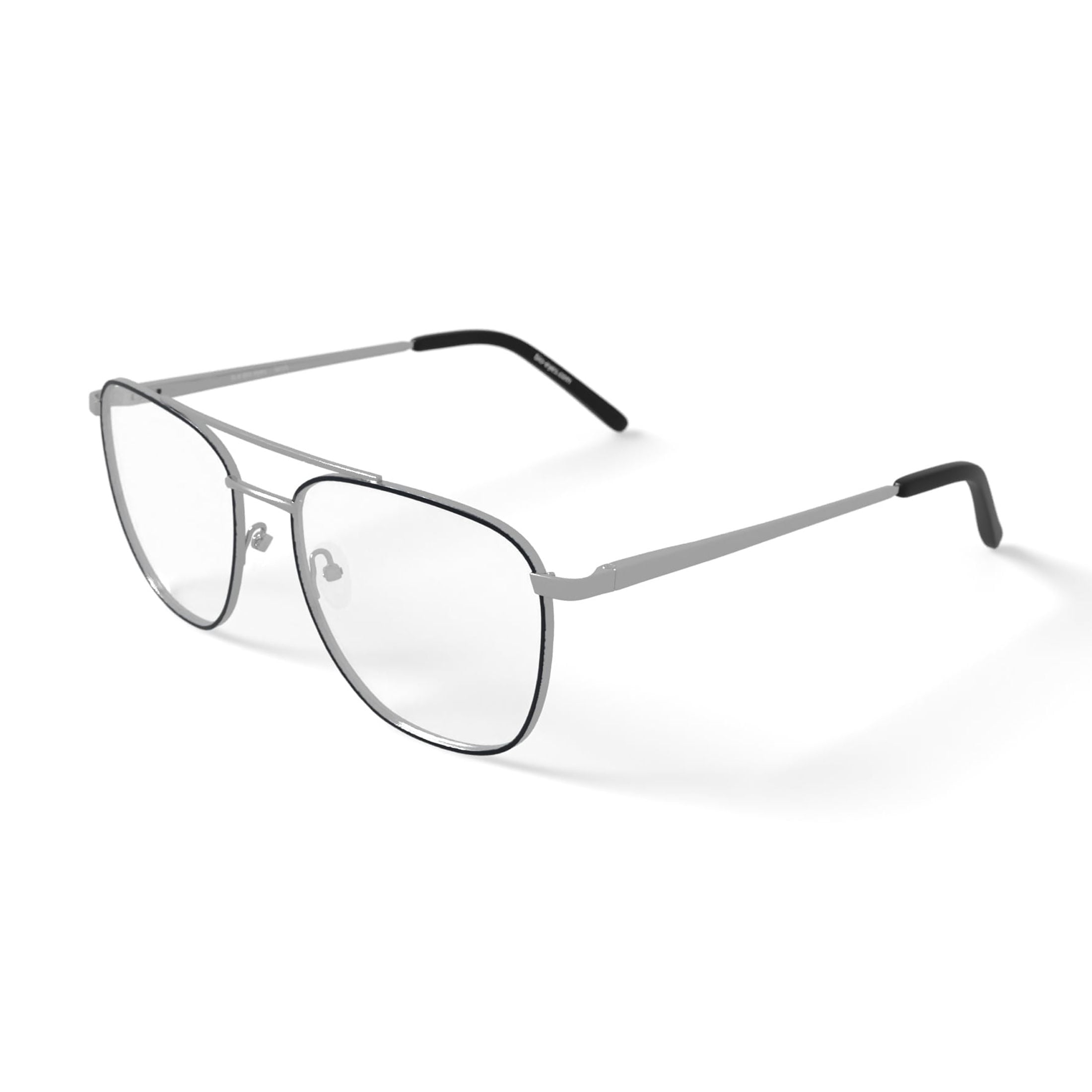 Men's BE145 Mangrove Aviator Prescription Eyeglasses with Case, Black Gold