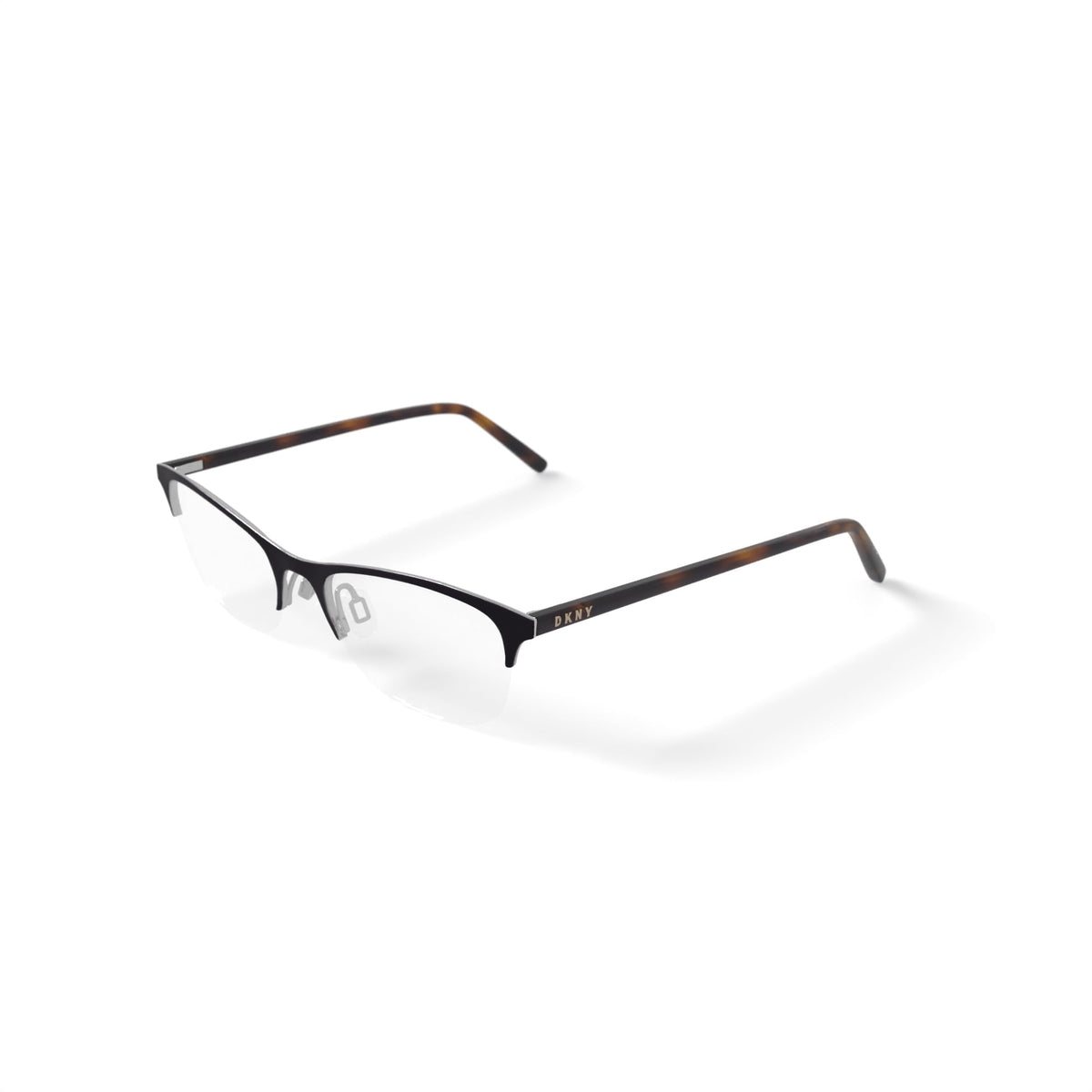 Women's DK3000 Prescription Eyeglasses with Case, Brown
