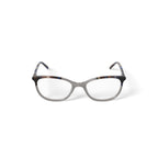 Flower Women's FLR6051 Prescription Eyeglasses with Case, Amber Crystal