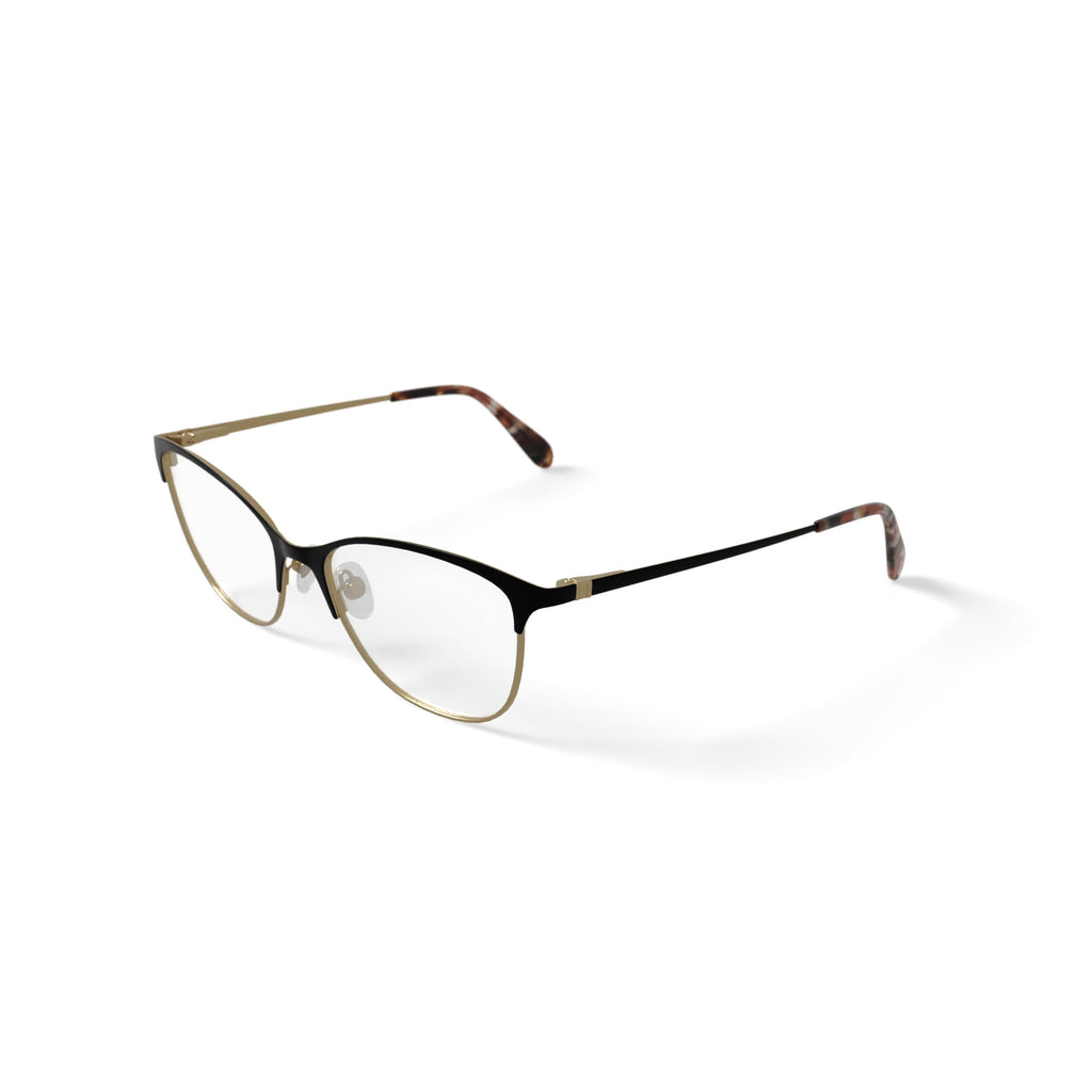 Women's AF315 Cat Eye Prescription Eyeglasses with Case, Brown
