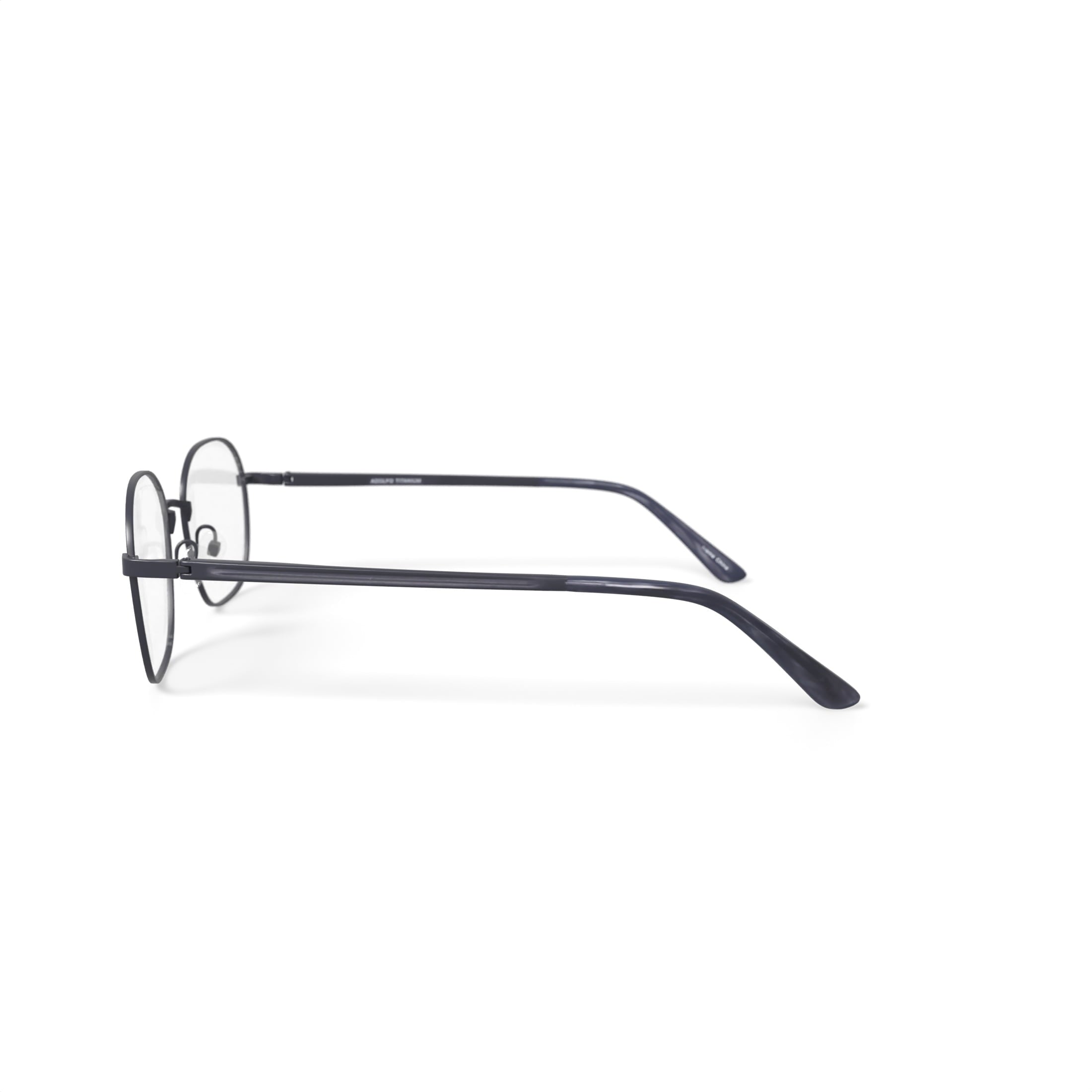 Men's Franklin Prescription Eyeglasses with Case, Gunmetal