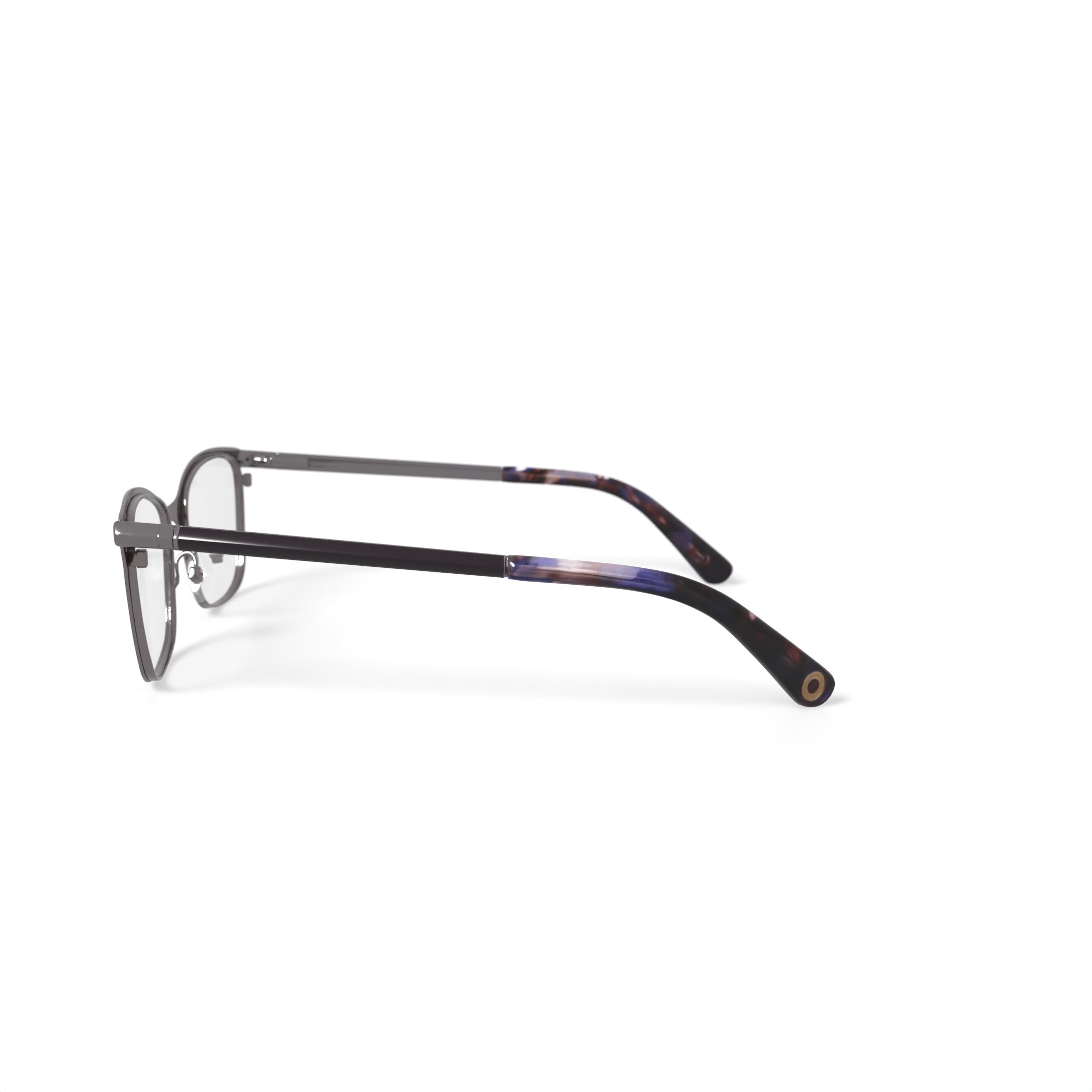 Women's NLO5012 Prescription Eyeglasses with Case, Plum