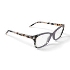 Women's DK5034 Prescription Eyeglasses with Case, Ivory Tortoise