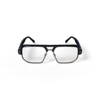 Reverb Men's RVMO5110 Prescription Eyeglasses with Case, Black