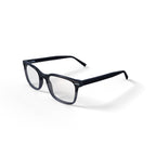 Men's Wyatt Square Prescription Eyeglasses with Case, Black Gradient