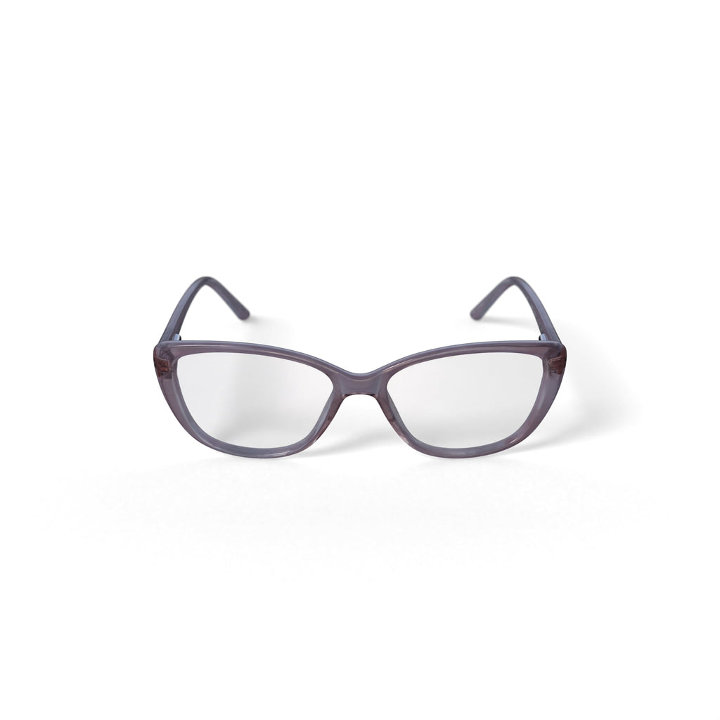 Women's Hadley Cat Eye Prescription Eyeglasses with Case, Pink Crystal