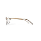 Women's WOP69 Cat Eye Prescription Eyeglasses with Case, Crystal