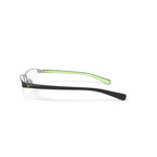 Men's 8098G Prescription Eyeglasses with Case, Black