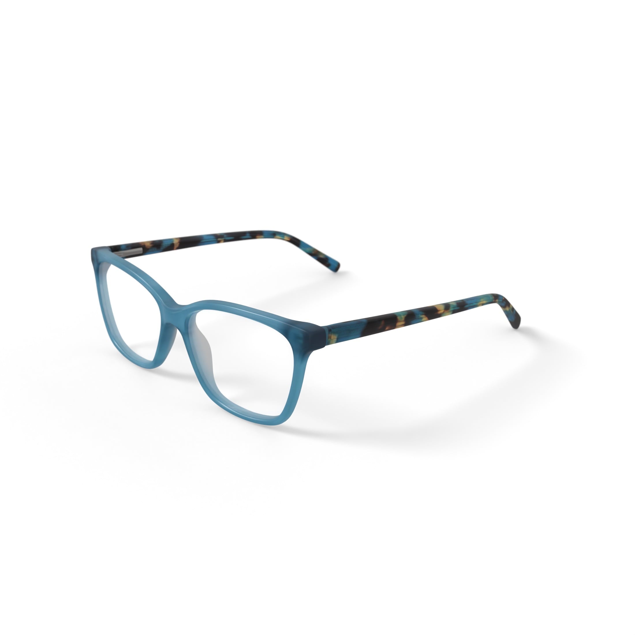 Women's Daphne Presription Eyeglasses with Case, Blue