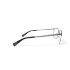 Men's MC010 Joseph Browline Prescription Eyeglasses with Case, Black