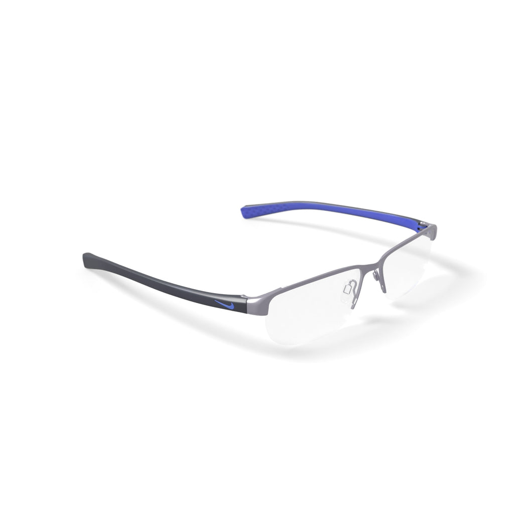 Men's 8098G Prescription Eyeglasses with Case, Gunmetal