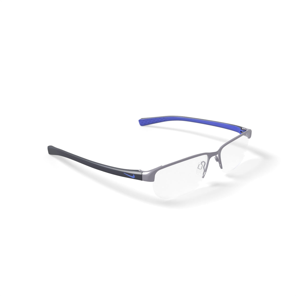 Men's 8098G Prescription Eyeglasses with Case, Gunmetal
