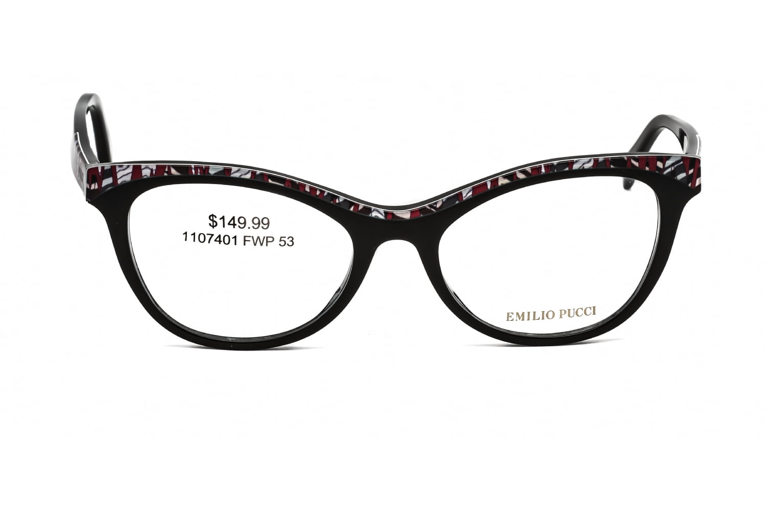 EMILIO PUCCI 5036-3 CATEYE COLORFUL ITALIAN DESIGNER RARE EYEGLASS FRAME/GLASSES