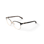 Kenneth Cole Women's KC0904-1 Browline Prescription Eyeglasses with Case, Black