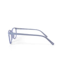 Men's BE31 Yucca Round Prescription Eyeglasses with Case, Crystal